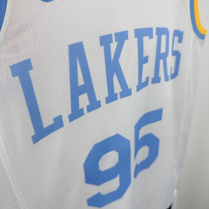 Juan Toscano-Anderson  Los Angeles Lakers Classic Edition 2023/24 Swingman Jersey  Retro White