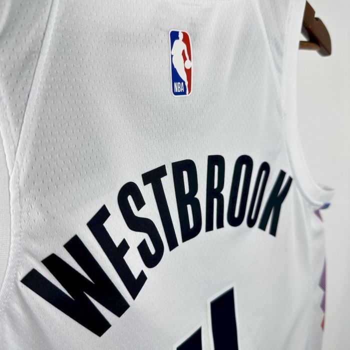 Russell Westbrook Denver Nuggets City Edition 2024/25 Swingman Jersey White