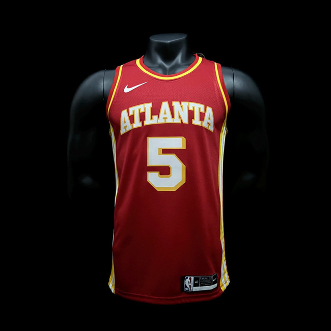 Dejounte Murray Atlanta Hawks Icon Edition Swingman Jersey 22/23 Red