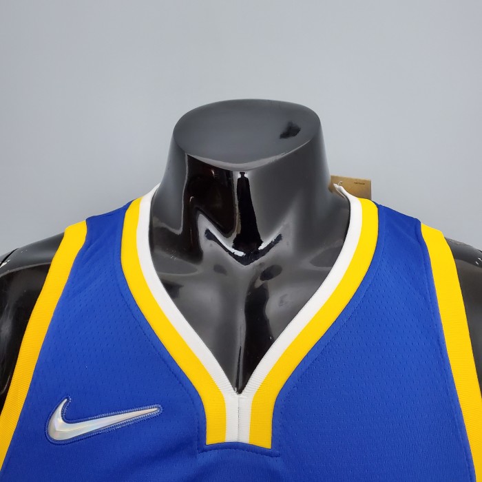 Stephen Curry Golden State Warriors 75th Anniversary Swingman Jersey Blue