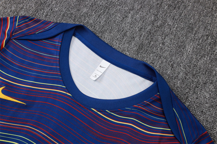 Barcelona Training Short Sleeve Suit 25/26