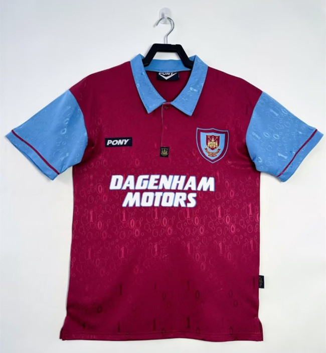 West Ham United Home Retro Jersey 1995/1997