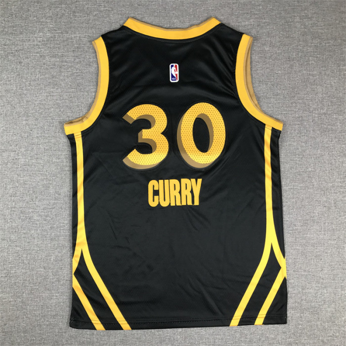 Chicago Bulls Kids Jersey Black City Edition 23/24 NO.23 JORDAN