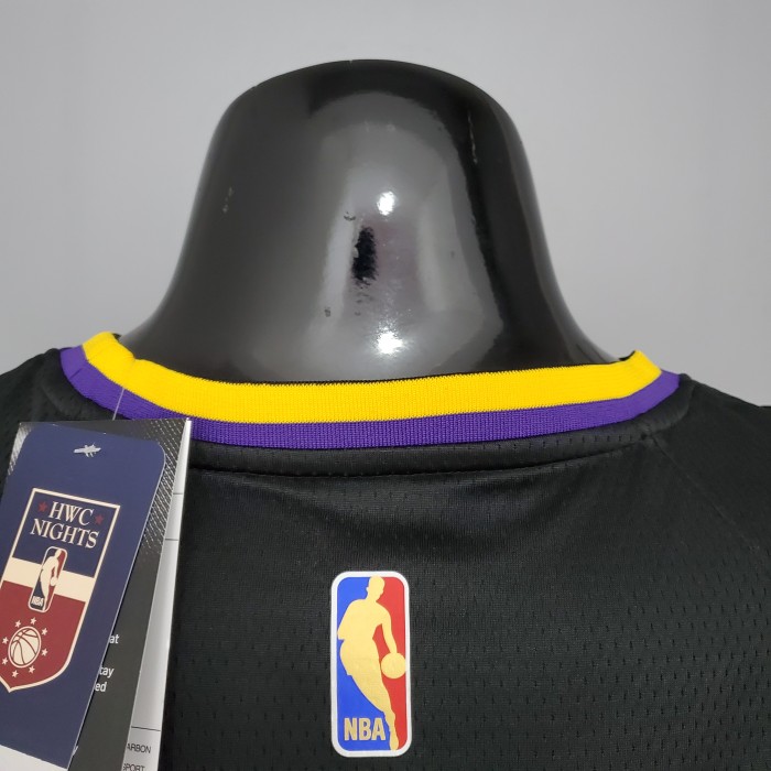 LeBron James Los Angeles Lakers 2020/21 Swingman Jersey Black