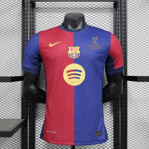 Barcelona Copa del Rey Home Player Jersey 24/25