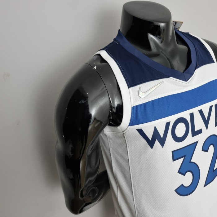 Karl-Anthony Towns Minnesota Timberwolves 75th Anniversary 2022 Swingman Jersey White