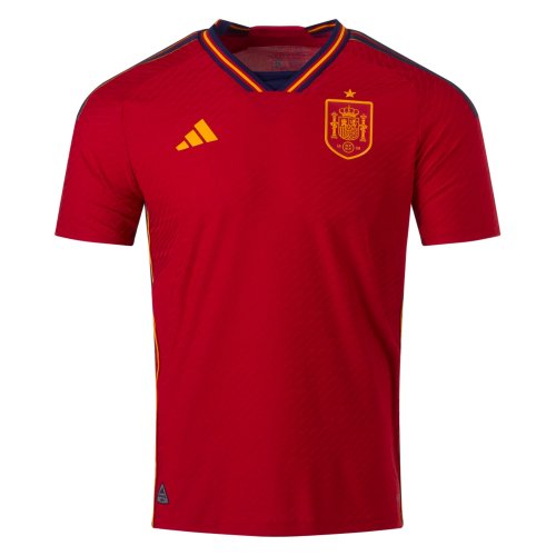 Spain 2022 World Cup Home Player Version Man Jersey