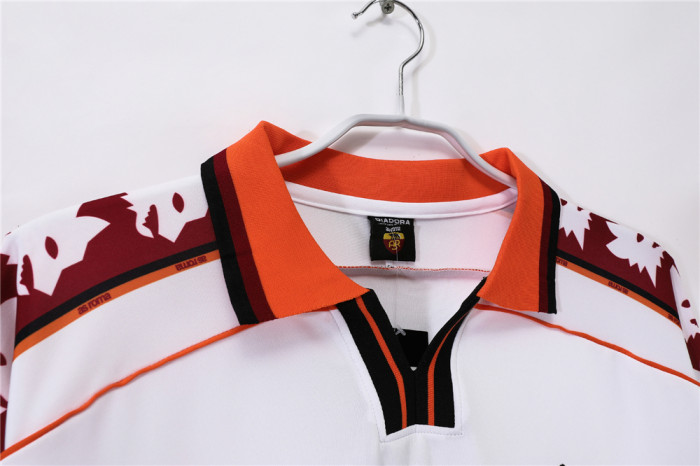AS Roma Home Retro Long Sleeve Jersey 1998/99
