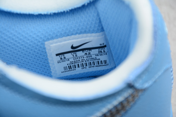 Off-White x Air Force 1 MCA UniversityBlue with Zip-Tie Cl1173-400