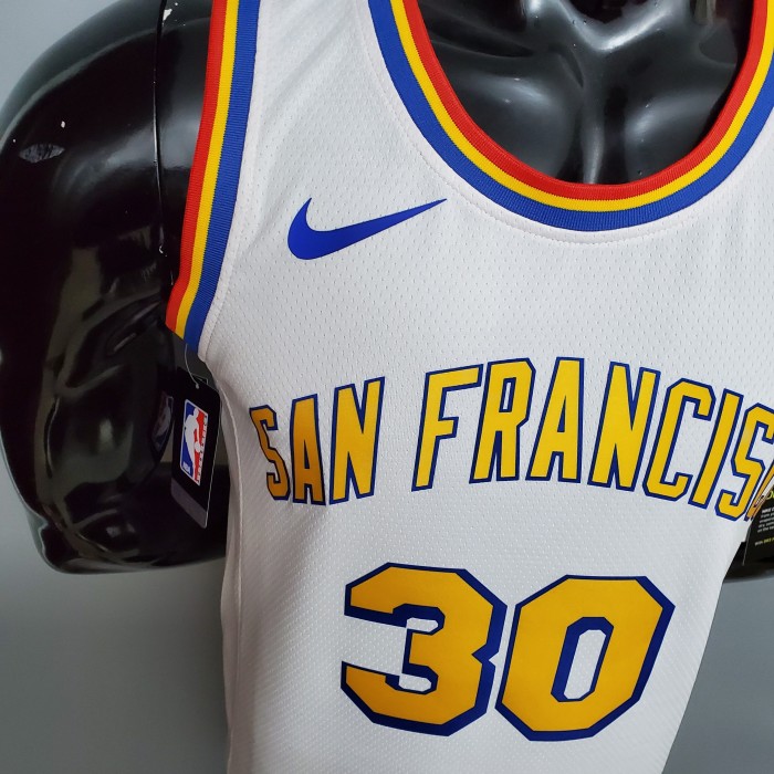 Stephen Curry Golden State Warriors San Francisco Swingman Jersey White