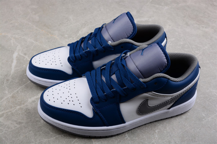 Air Jordan 1 Low True Blue 553558-412