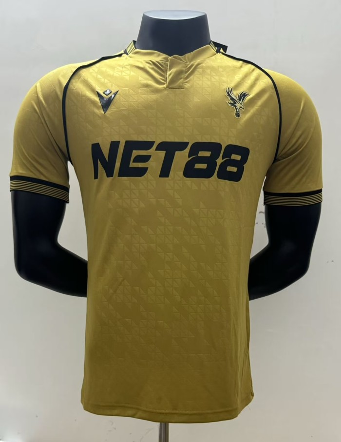 Crystal Palace Eagle Gold Man Player Jersey 25/26