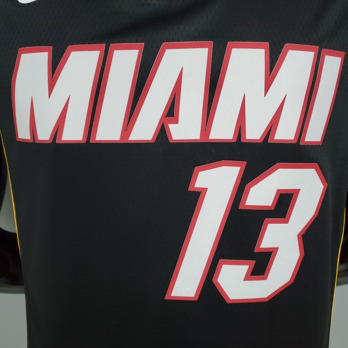 Bam Adebayo Miami Heat Swingman Jersey Black
