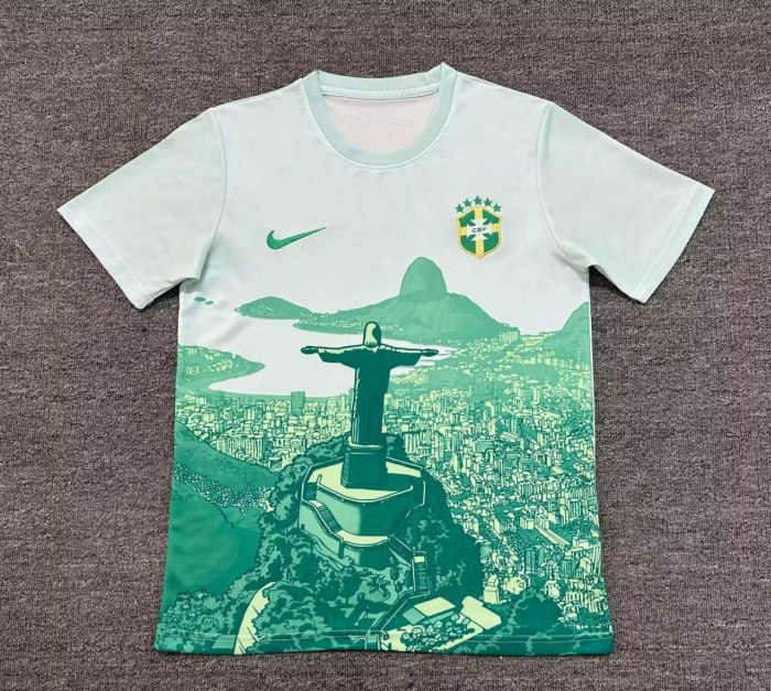Brazil Special Christ Concept Man Jersey 2025