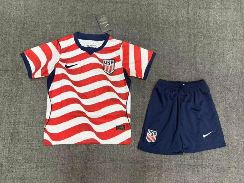 United States 2026 World Cup Home Kids Suit (No Name & Number)