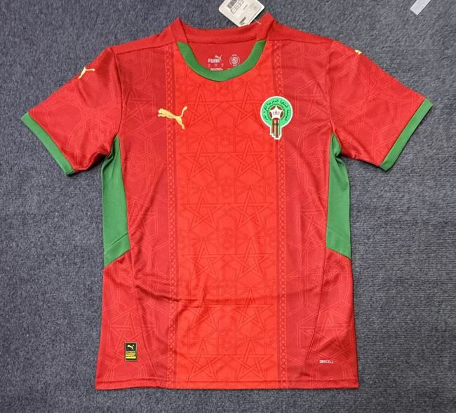 Morocco Home Man Jersey 2025