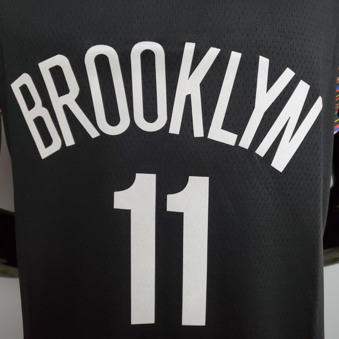 Kyrie Irving Brooklyn Nets City Version Swingman Jersey Black