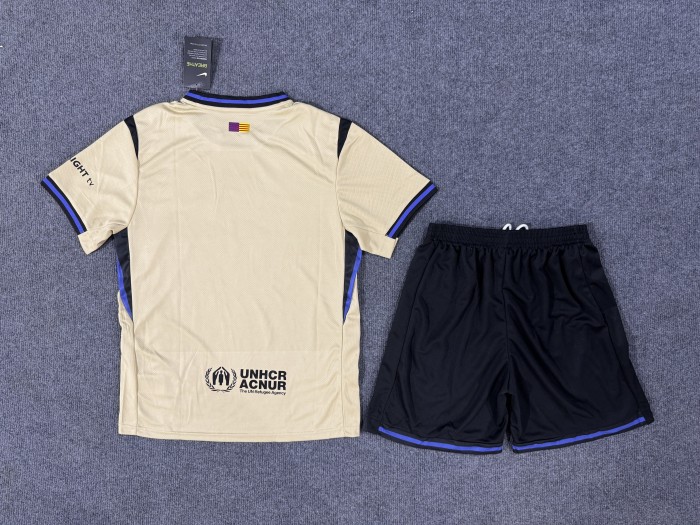 Barcelona Short Sleeve Away Adult Suit 25/26