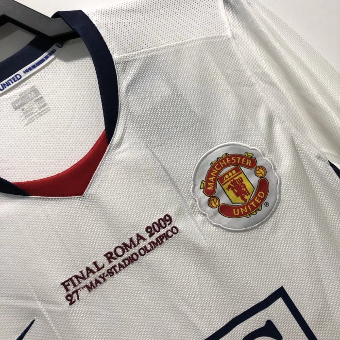 Manchester United Third Long Sleeve Retro Jersey 08/09