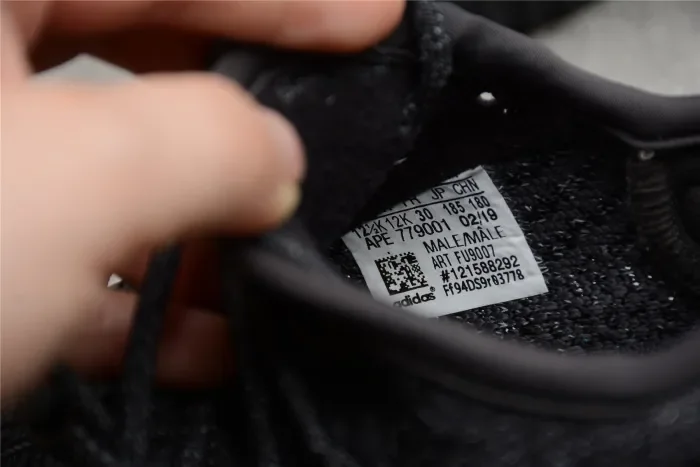 Yeezy Kids Boost 350 V2 Static Black Reflective FU9007