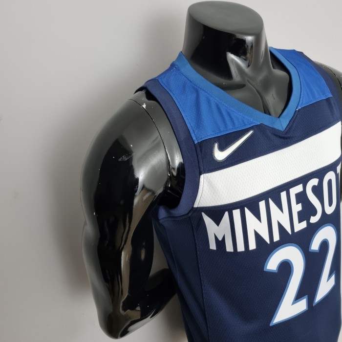 Andrew Wiggins Minnesota Timberwolves 75th Anniversary 2022 Swingman Jersey Blue