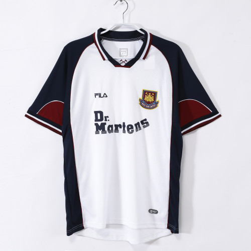 West Ham United Away Retro Jersey 1999/01