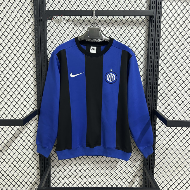 Inter Milan Hoodless Sweatshirt Training  Jersey 25/26