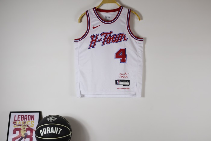 Houston Rockets Kids Jersey City Edition 23/24 NO.4 GREEN