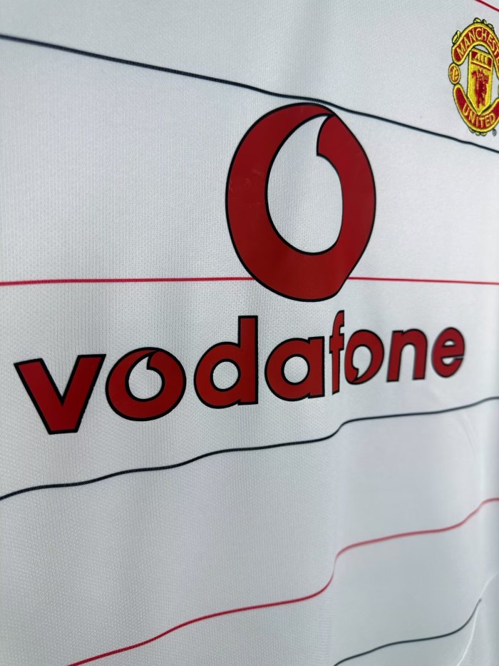 Manchester United Away Long Sleeve Retro Jersey 2003/05