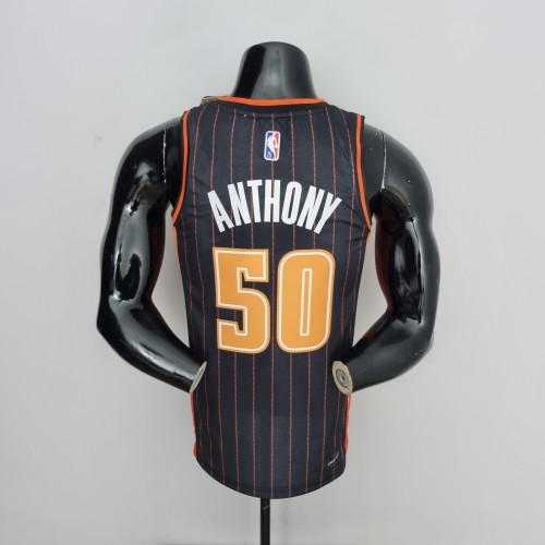 Cole Anthony Orlando Magic 2022 City Edition Swingman Jersey Black