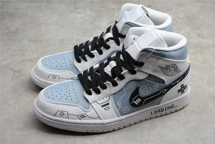 Air Jordan 1 Mid “PS5” 554724-129