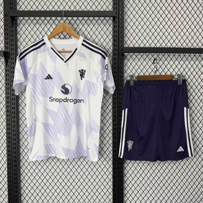 Manchester United Away Kids Suit & Socks 25/26