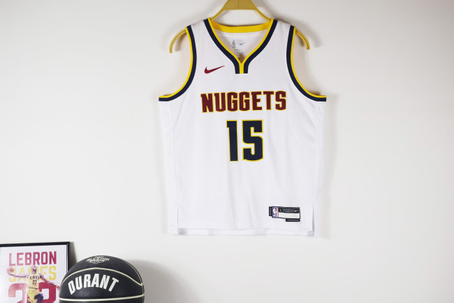 Denver Nuggets Kids Jersey Association Edition 24/25 NO.15 JOKIC