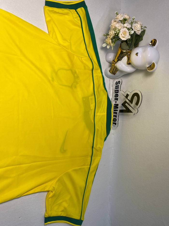 Retro Brazil Home Shirt 1998