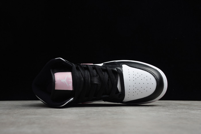 Air Jordan 1 Mid GS White Arctic Pink 555112-103