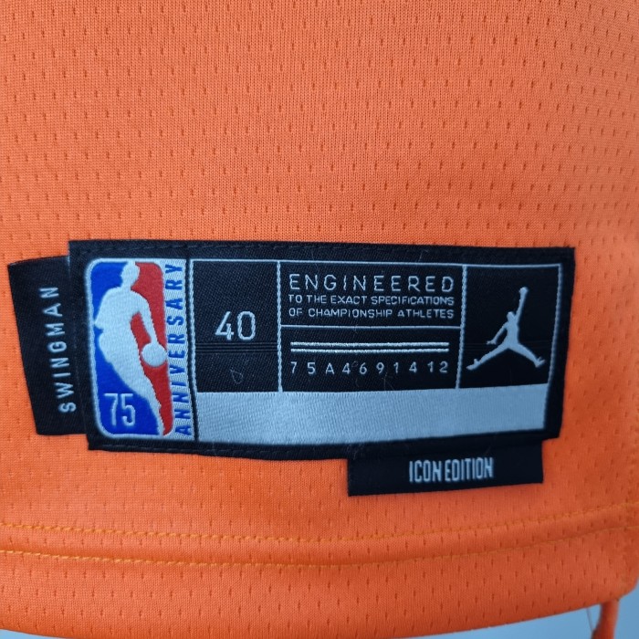 Steve Nash Phoenix Suns 75th Anniversary Swingman Jersey Orange