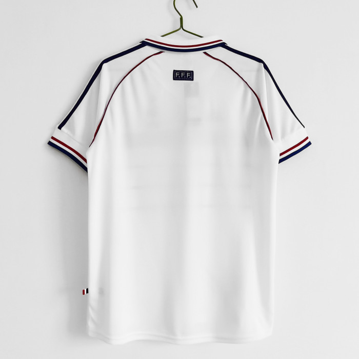 France Away Retro Jersey 1998