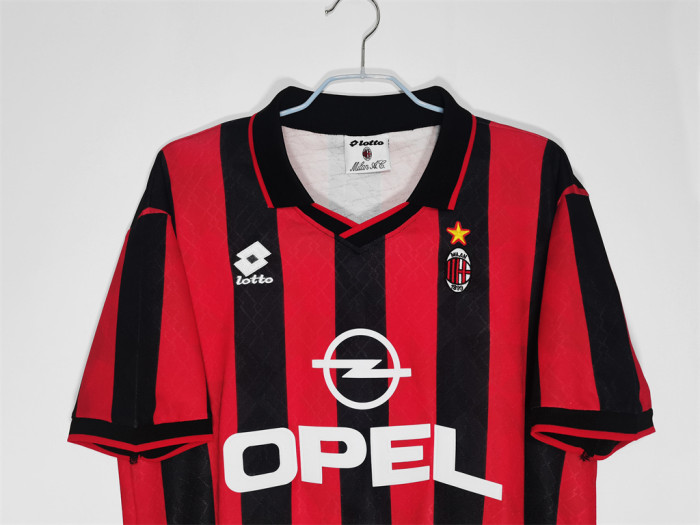 AC Milan Home Retro Jersey 1995/96