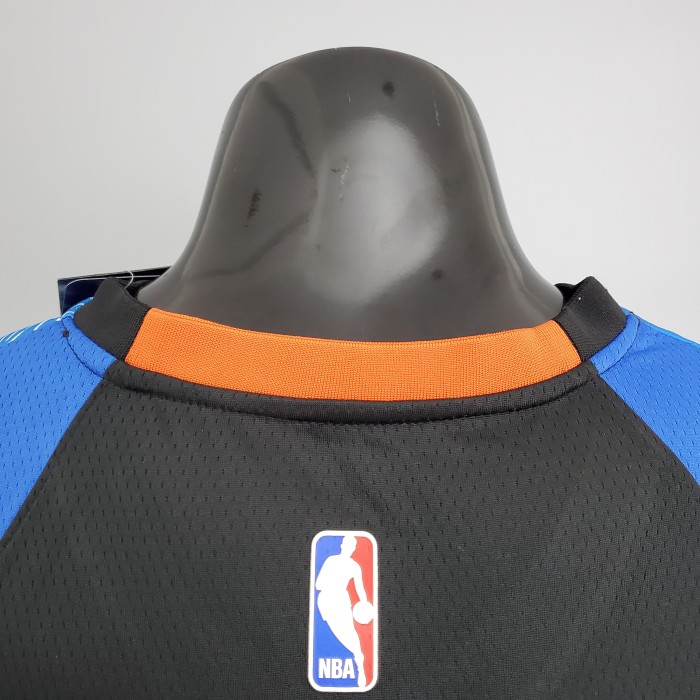 Paul George Oklahoma City Thunder City Edition Swingman Jersey Black