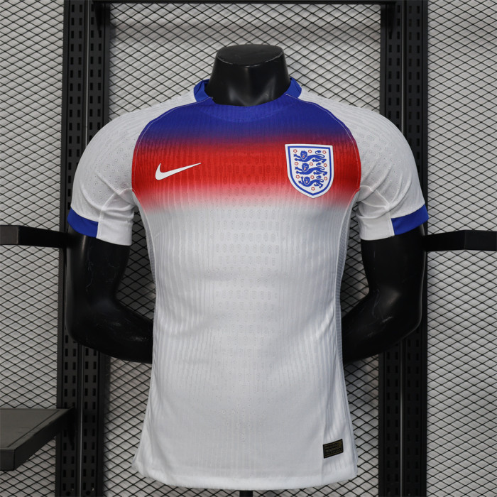 England Women's Team Euro 2025 Champions 25 Home Player Version Man Jersey