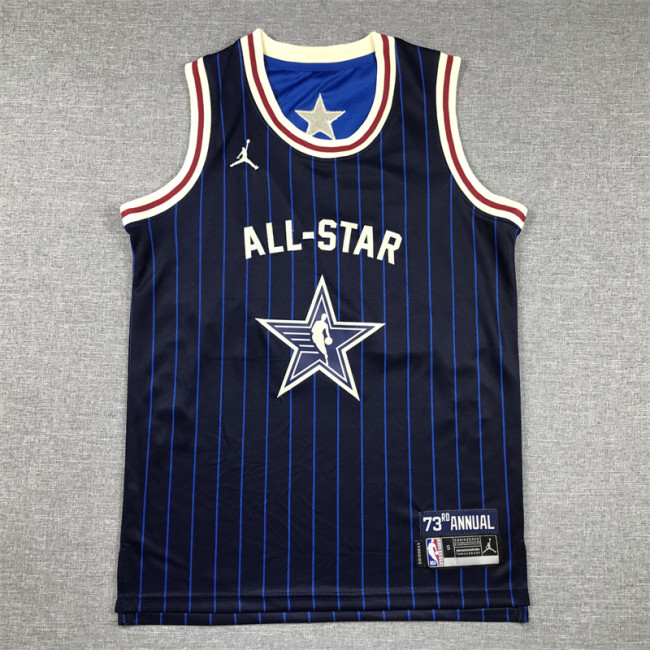 All-Star Kids Jersey Blue special edition 2024 NO.34 ANTETOKOUNMPO