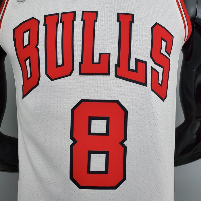 Zach LaVine Chicago Bulls 75th Anniversary Swingman Jersey White