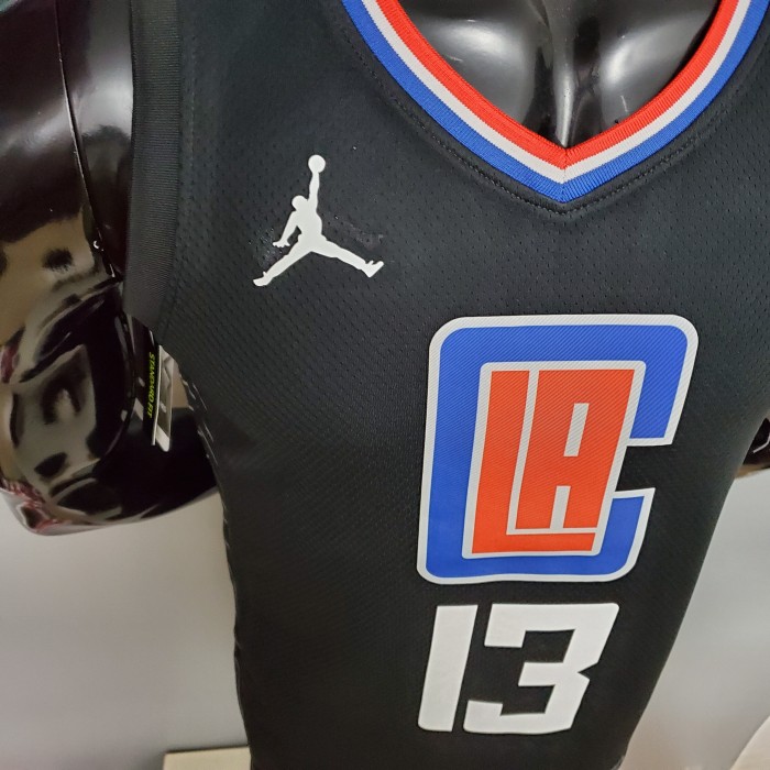 Paul George LA Clippers Theme Limited City Edition Swingman Jersey Black