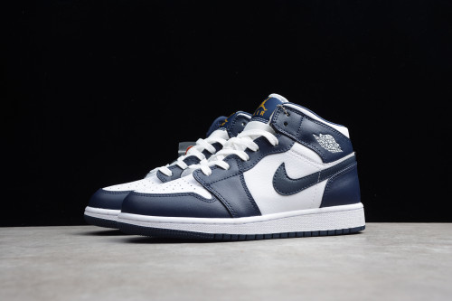 AIR JORDAN 1 MID OBSIDIAN (554724 174)