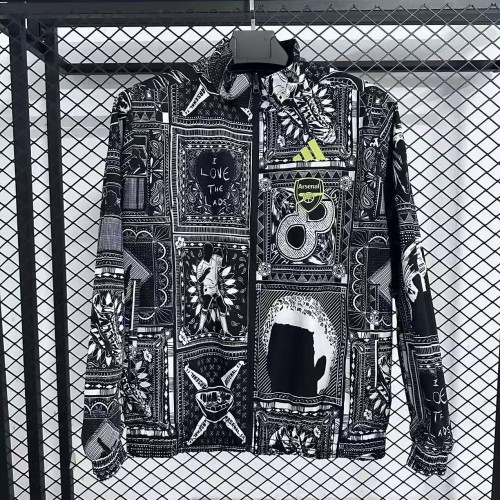 Arsenal Double-Sided Training Windbreaker 2025