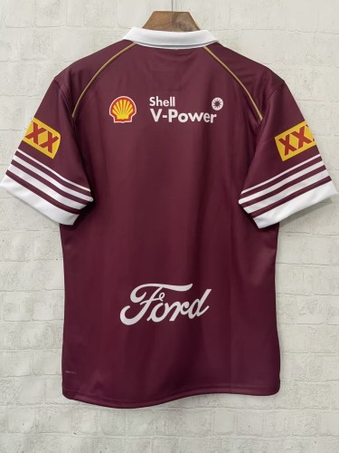 2026 Queensland Maroons  Home Rugby Jersey