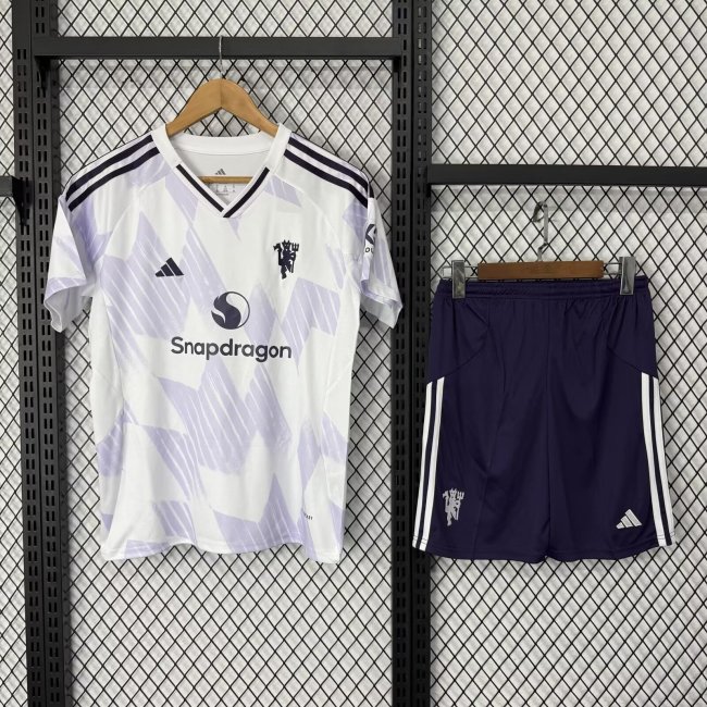 Manchester United Short Sleeve Away Adult Suit 25/26