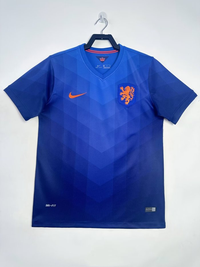 Netherlands Away Retro Jersey 2014/15