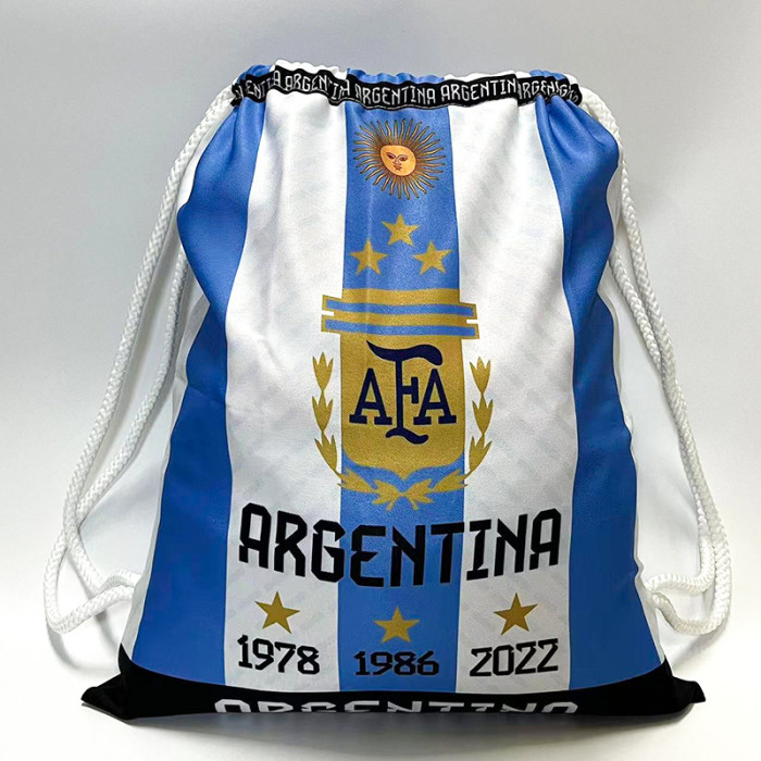 Football Team Classic Drawstring Bags Gym Bag Blanket roll Snug Backpack Funny Novelty