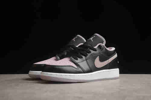 Air Jordan 1 Low SE Black Iced Lilac Purple White DV1333-051